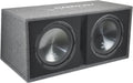Car Rhythm Loaded Dual 12 Vented 1200W Sub Box Enclosure F887