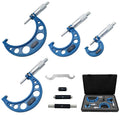 Outside Micrometer Set 0-4 / 0.0001 with Padded Case W992112
