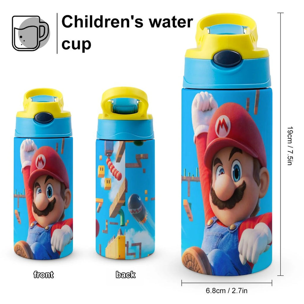 Insulated Stainless Steel Water Bottle with Straw U1952