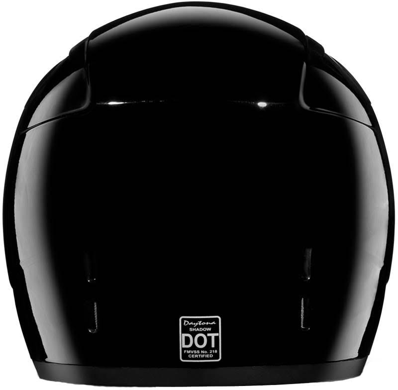 Hi-Gloss Black Full Face Helmet XS F293