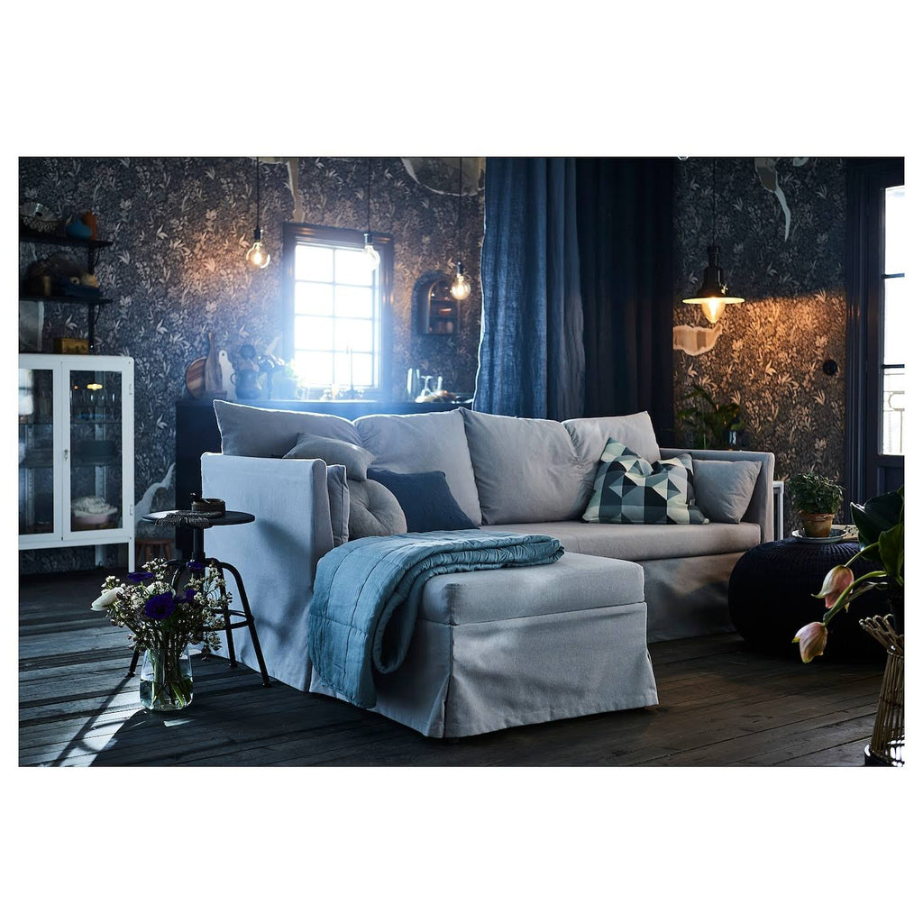Sleeper Sectional, 3-seat, Light Gray C82198