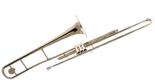 Gold Bb Trombone with Case and Mouthpiece Z8995