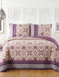 Purple Full/Queen Quilt Y693
