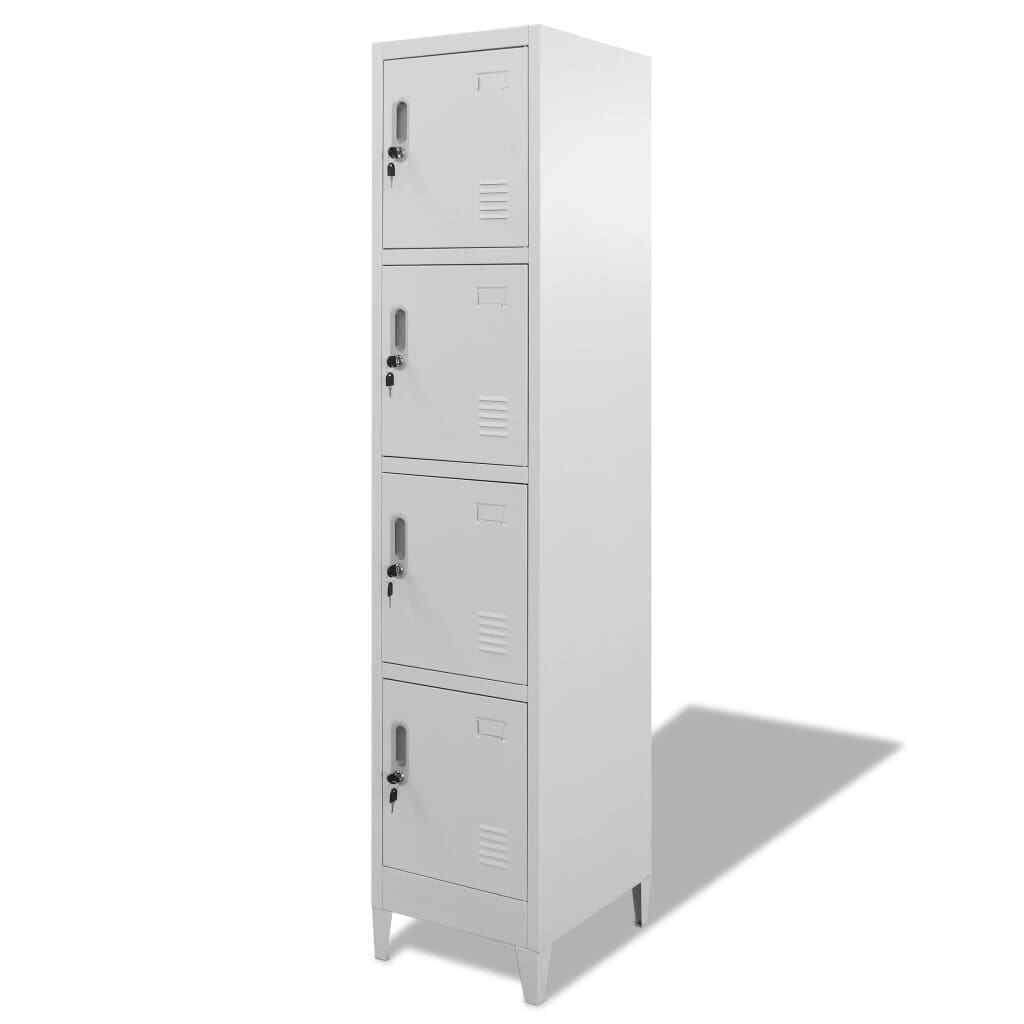 4 Compartments Locker Cabinet V86270