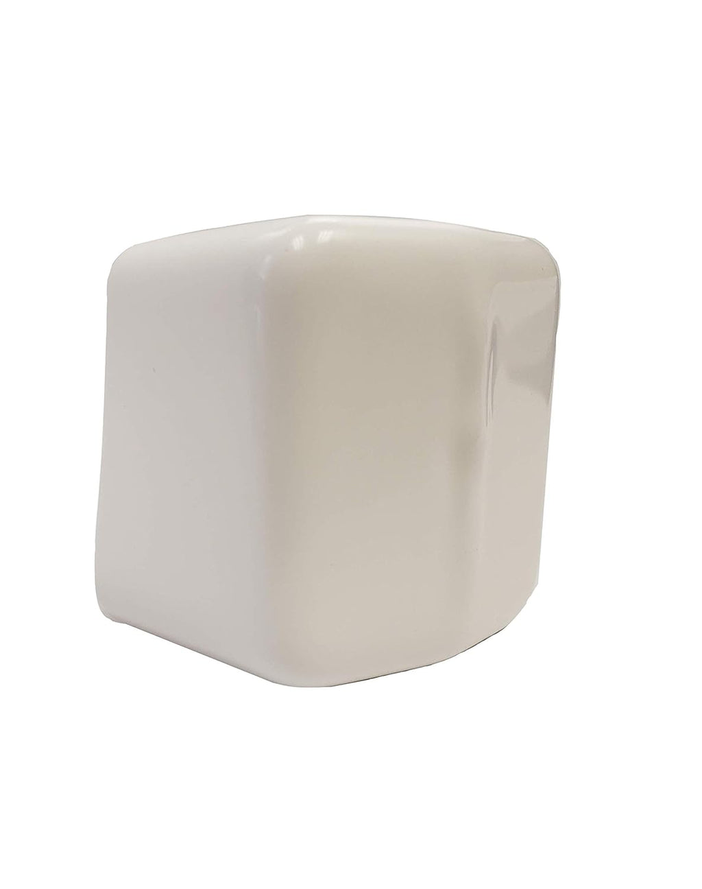 1-5/8 Plastic White End Cap - Lot of 50 A7460