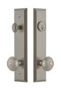 Satin Nickel Entry Set with Windsor Knob D341174