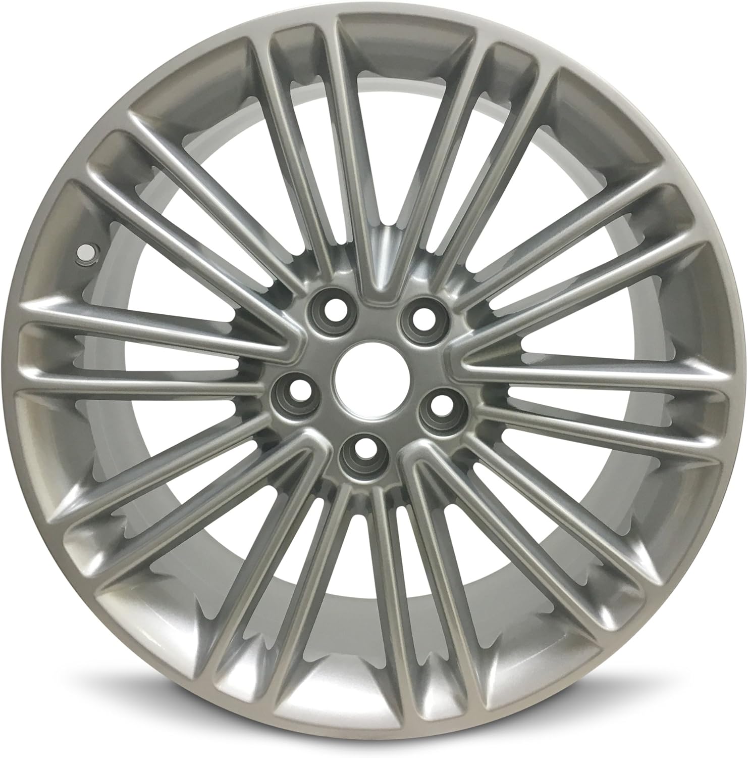 18 Inch 5 Lug Silver Aluminum Wheel Y8483
