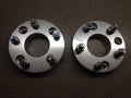 2 Pieces 1" 25mm 5 Lug Conversion Adapters with Open End Nuts Bolt Pattern 4x100 to 5x100 Center Bore 57.1mm 12mm x 1.5 Stud H252819