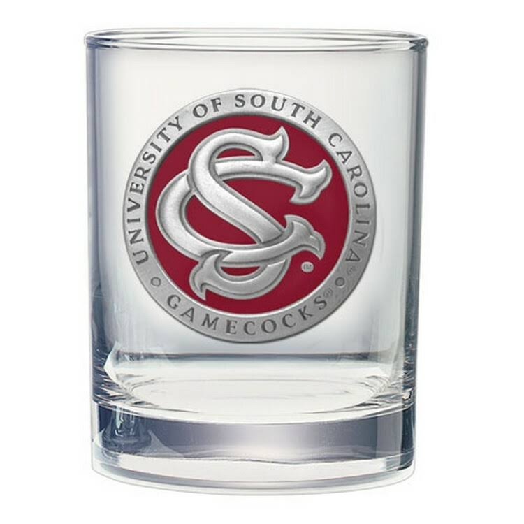 Red Double Old Fashioned Glass P333