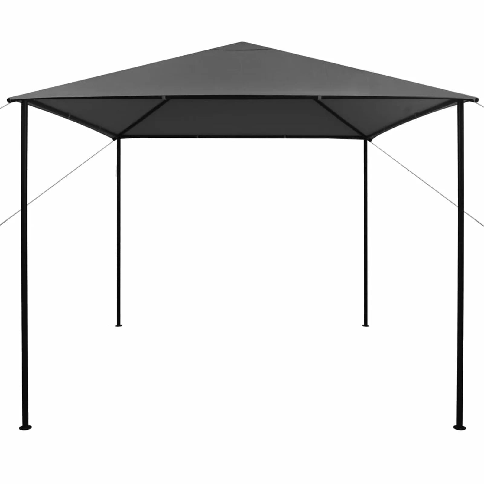Party Tent Outdoor Gazebo Canopy Steel Frame Sun Shade Shelter 10.6ft x 9ft x 8.7ft D287