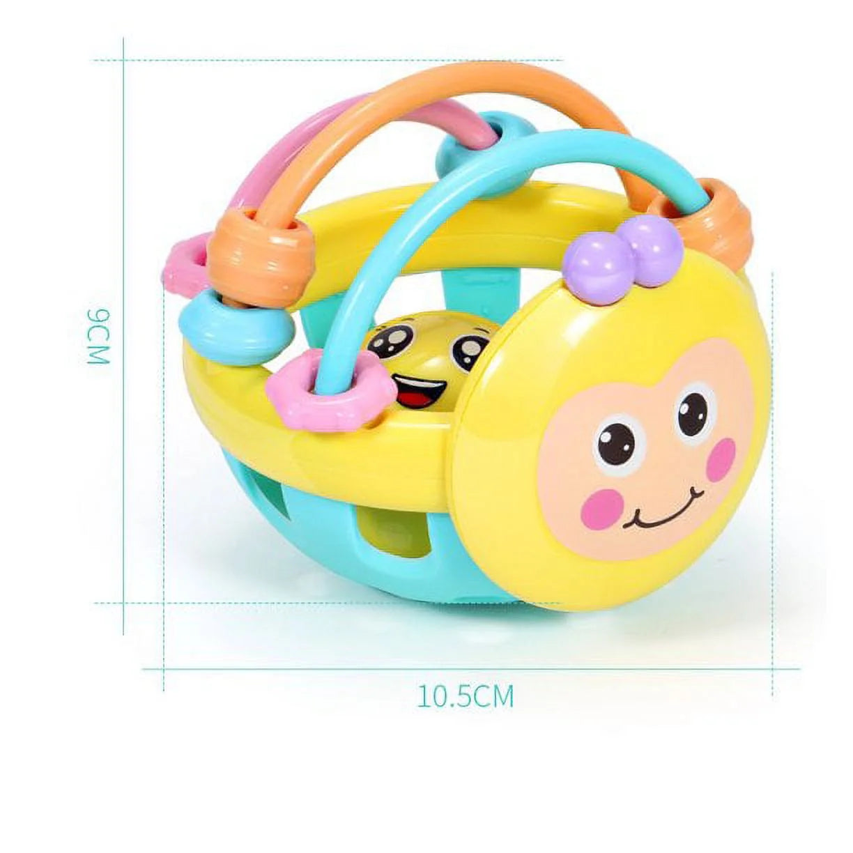 Sensory Teether Toy, Stretchy Silicone, Non-Toxic K94800