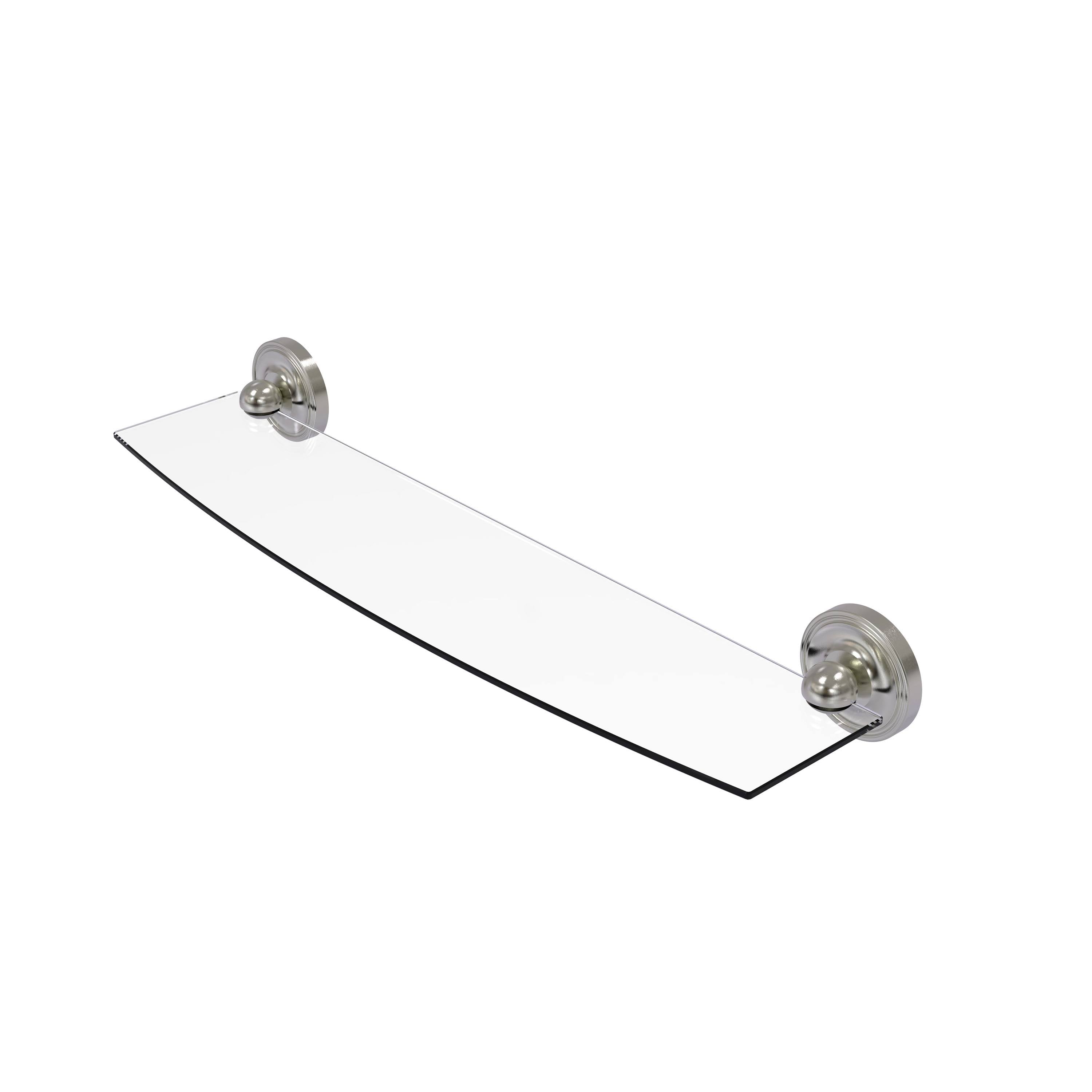 24 inch Glass Shelf Satin Nickel R663290