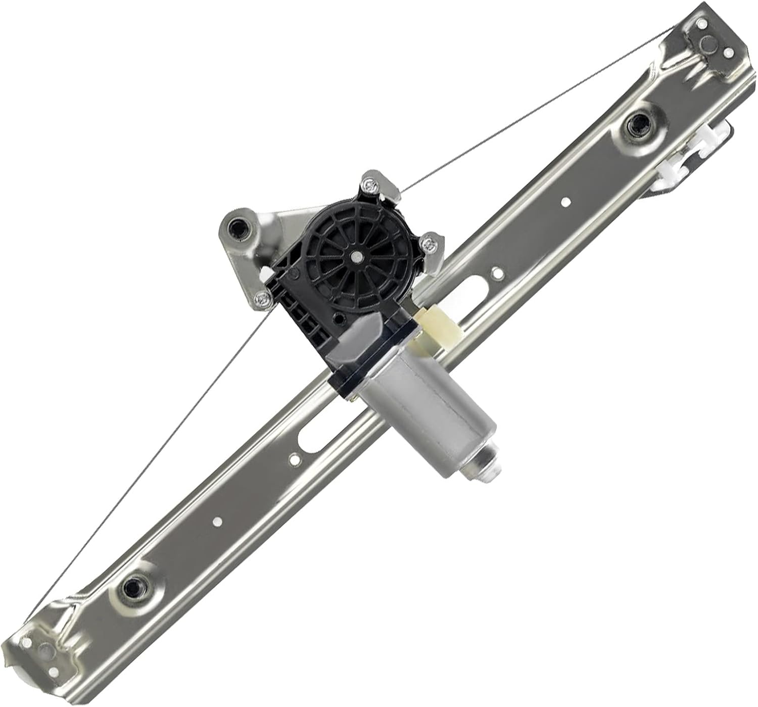 Power Window Regulator with Motor Rear Right Passenger Side Pack of 2 W807