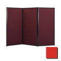 Red Fabric Privacy Screen T31343