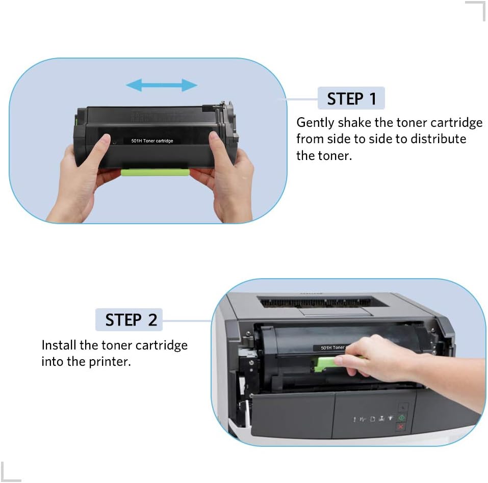 High Yield Black Toner Cartridge 2-Pack E125