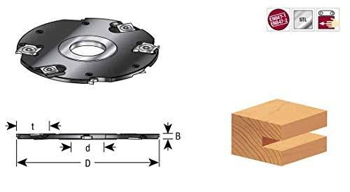 Insert Carbide Grooving w/Scorer 4mm x 180mm D x 1-1/4 Bore R4780