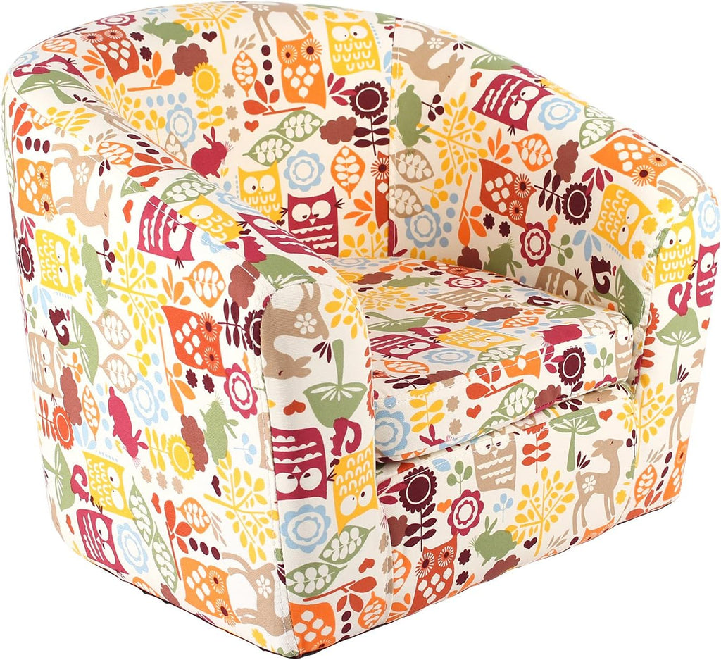Kid's Armchair Cartoon Sofa Wooden Frame V956573