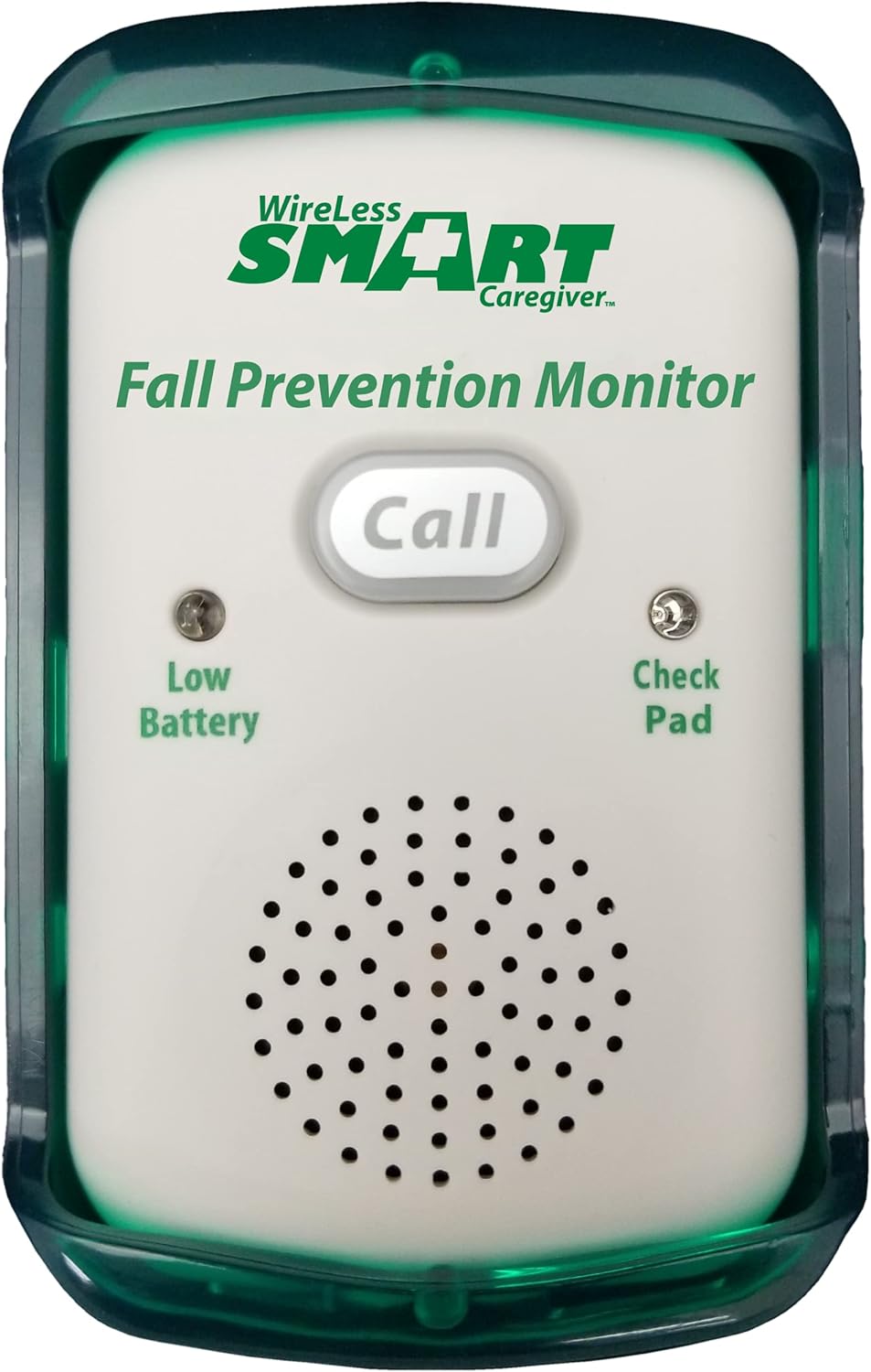 Wireless Fall Alert with 10in x 30in Bed Pad and Caregiver Pager E895569