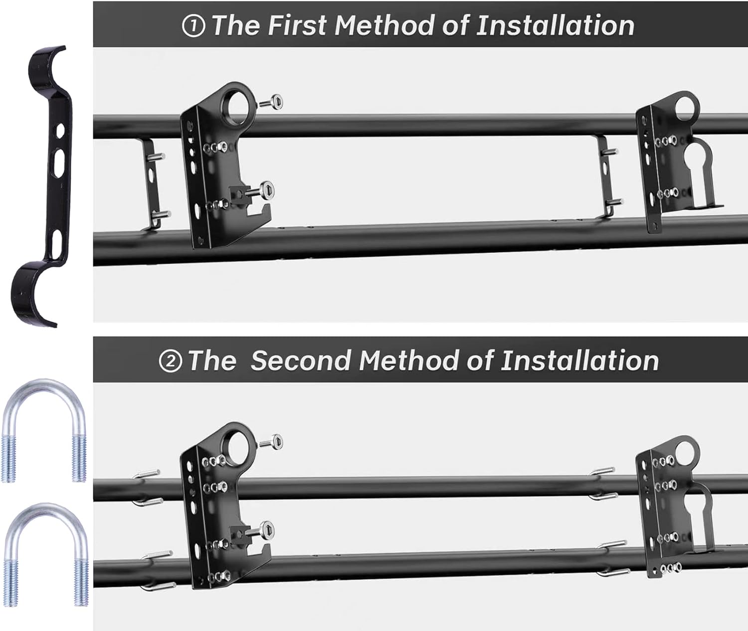 High Lift Jack Mount Bracket Kit with Jack Base Handle Keeper Wheel Lifter P21585