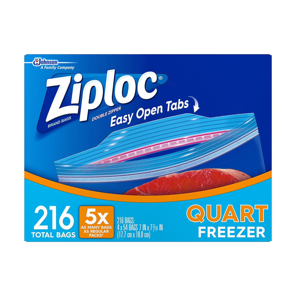 Quart Freezer Bags (216 ct.) Q54608