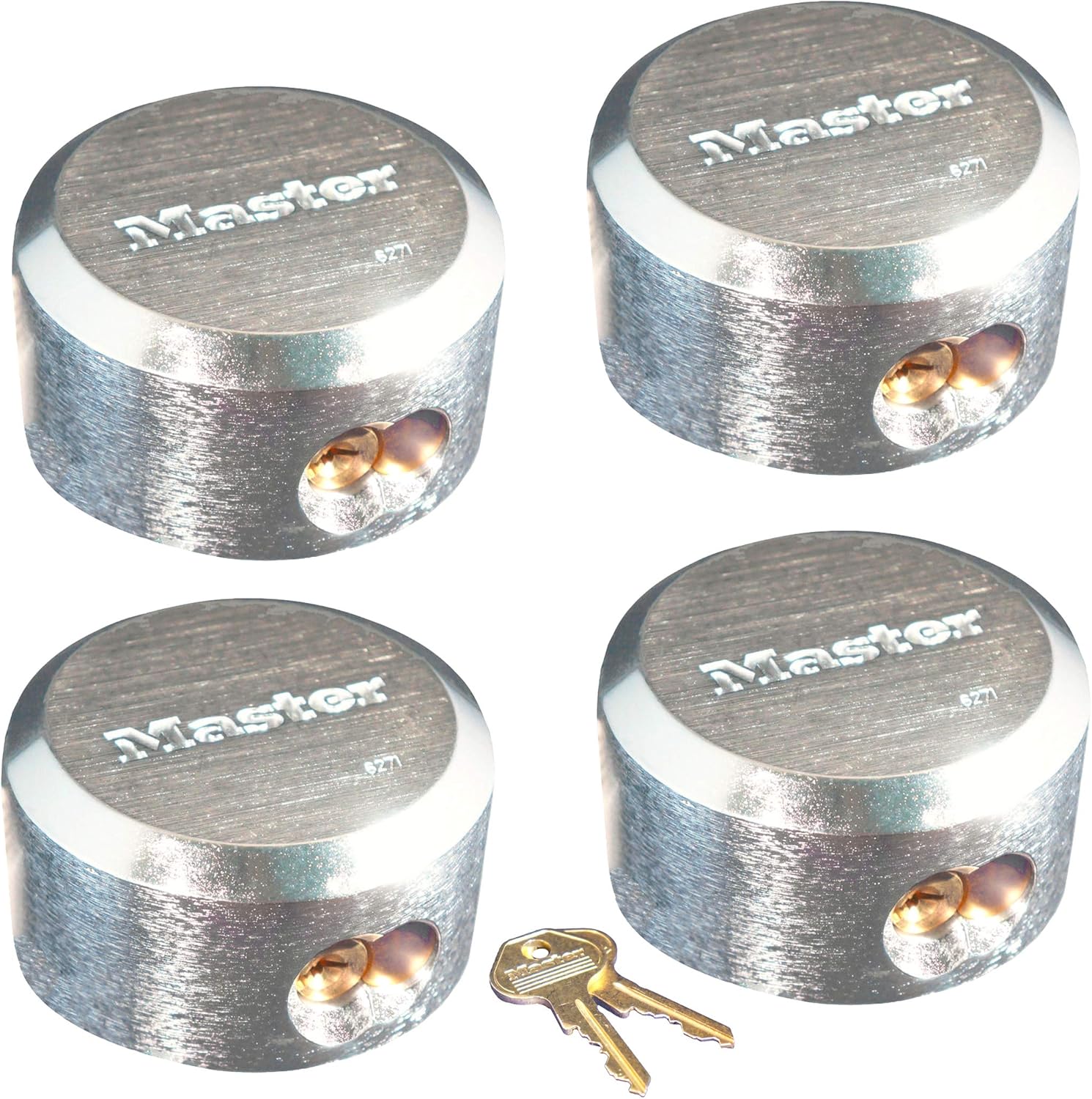 Hidden Shackle Padlocks, Keyed Alike V941