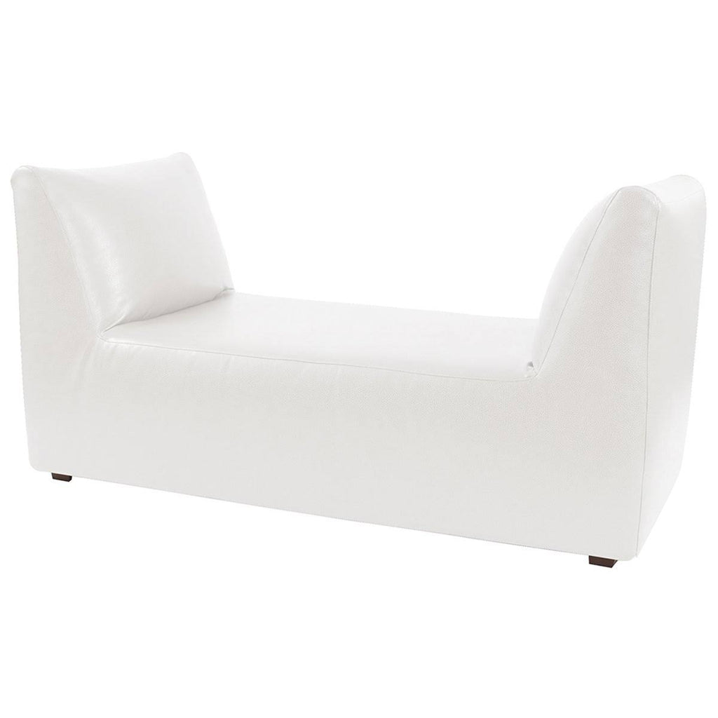 White Pod Bench Cover N47093