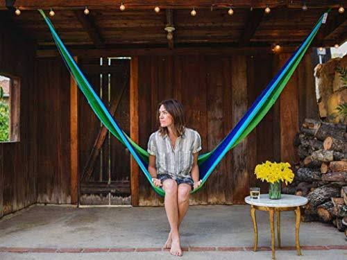 Handwoven Portable Weathersafe King-Size Hammock E880997