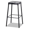 Black Steel Stool M4260