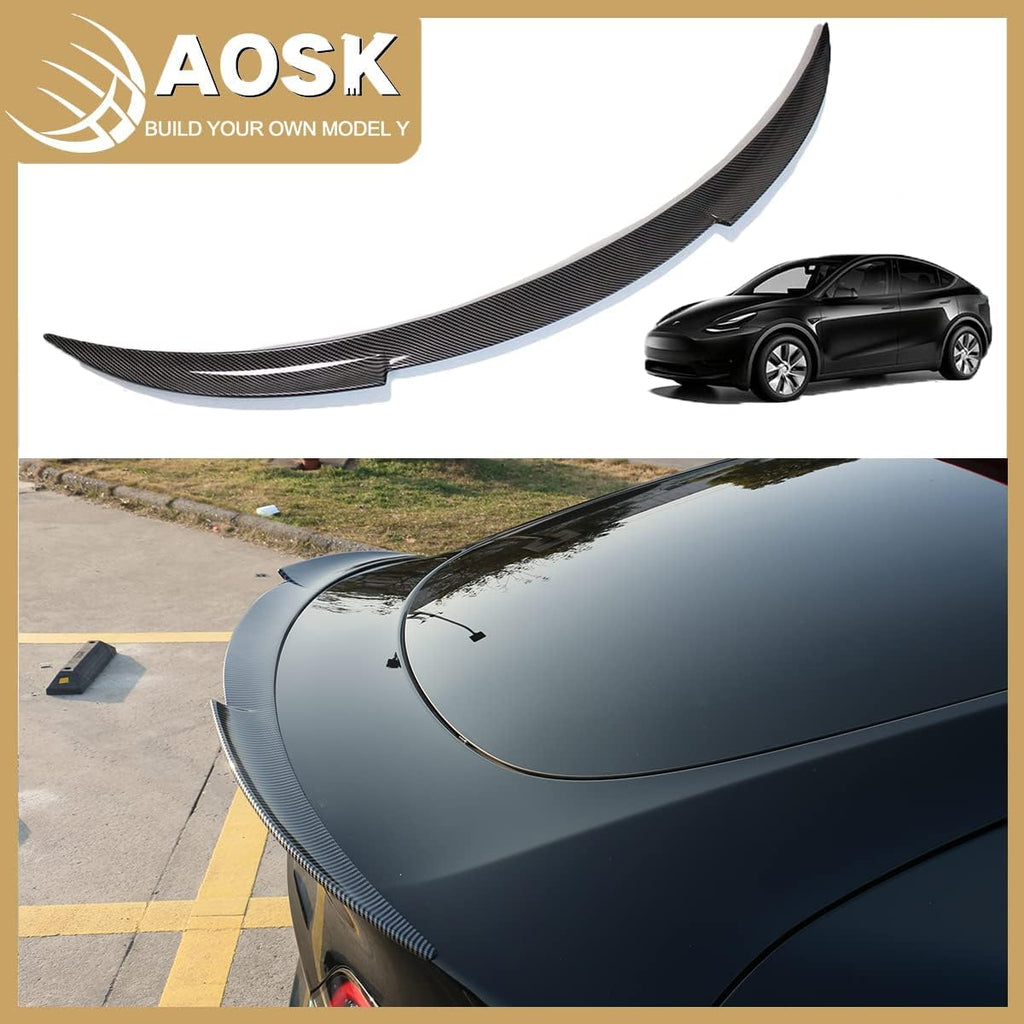 Carbon Fiber Rear Spoiler for Tesla Model Y S413980