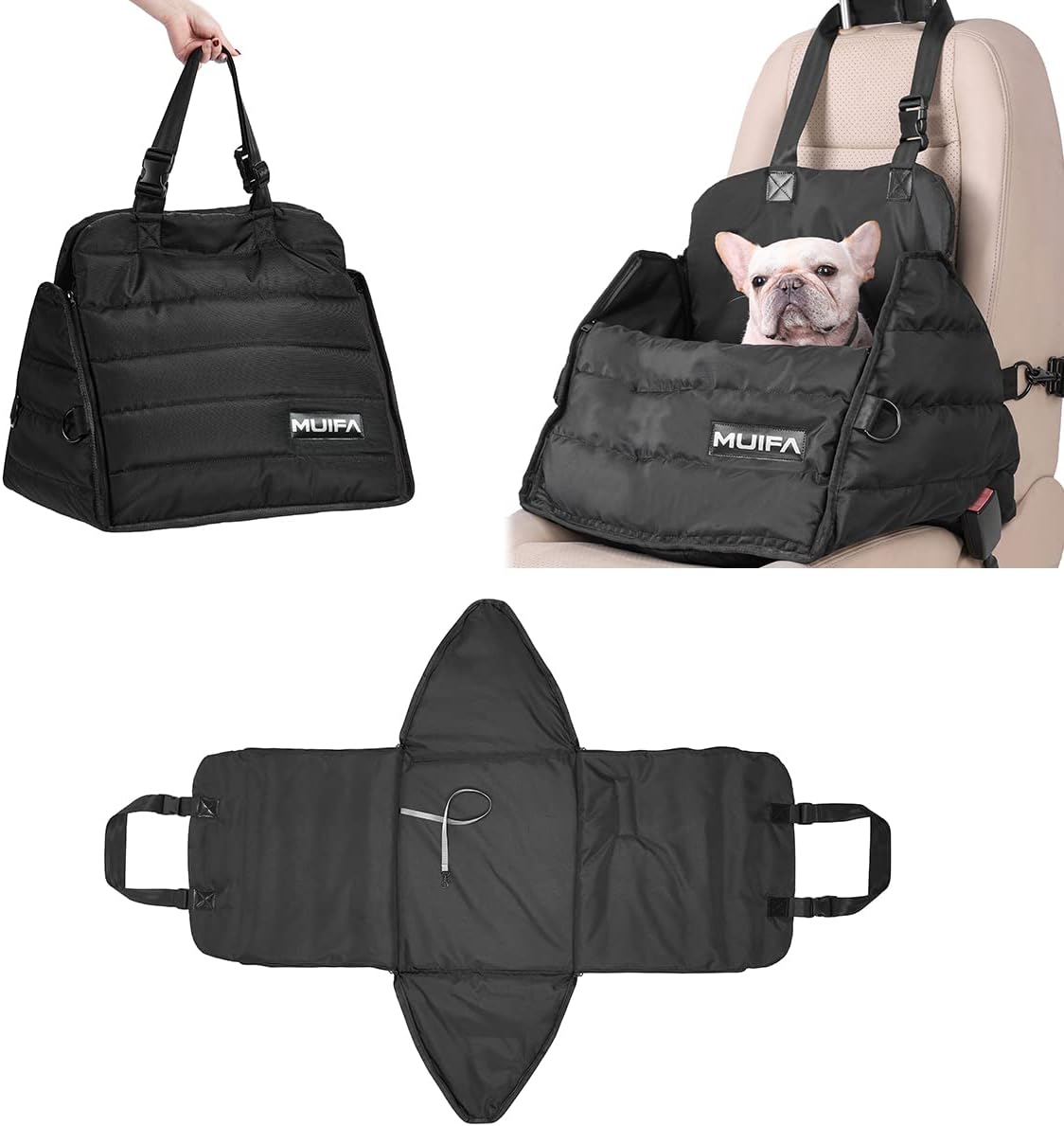 Super Soft Waterproof Fabric Dog Car Seat J26260