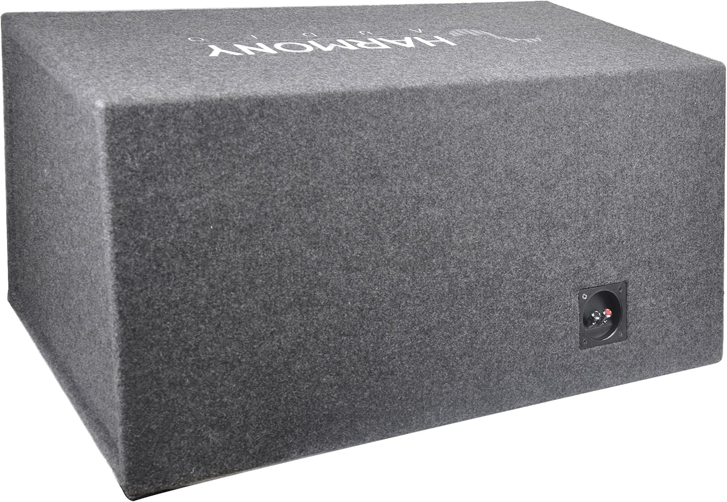 Car Rhythm Loaded Dual 12 Vented 1200W Sub Box Enclosure F887