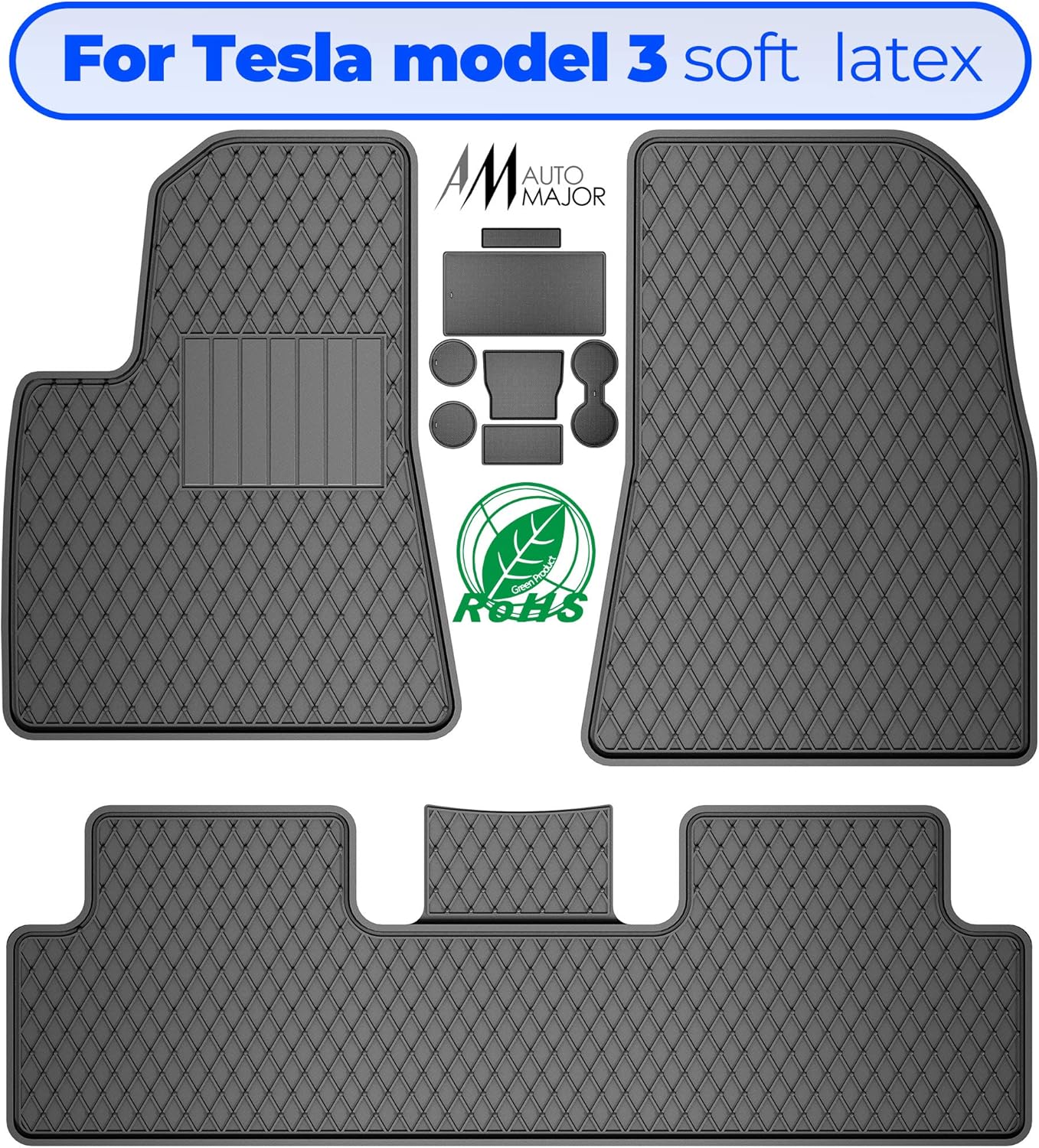 All Weather Floor Mat Set for Ford Bronco 2021+ O505