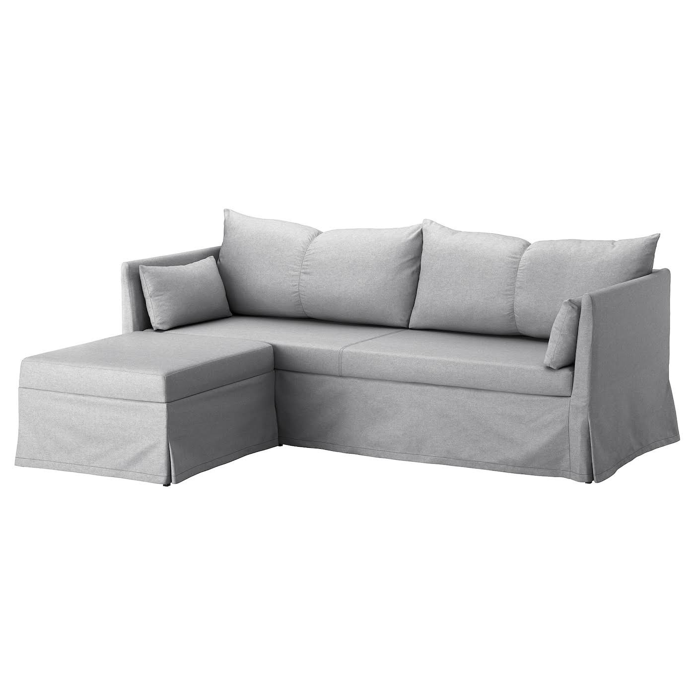 Sleeper Sectional, 3-seat, Light Gray C82198