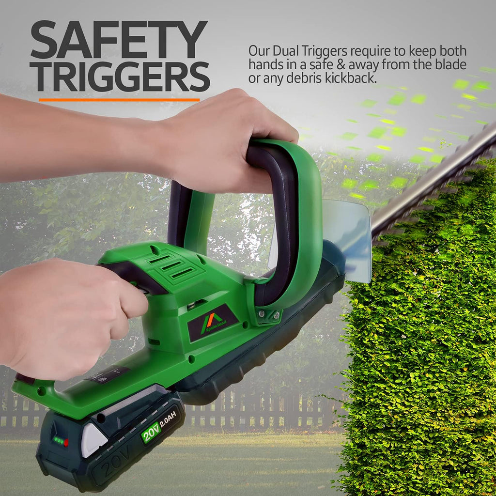 17-Inch Cordless Electric Hedge Trimmer R790870