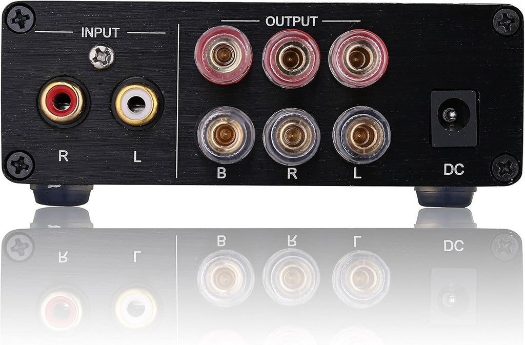 2.1 Channel Digital Audio Power Amplifier Stereo Amp with Power Supply Pack of 2 M144