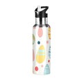 Insulated Stainless Steel Water Bottle with Straw Lid 20 oz V19537