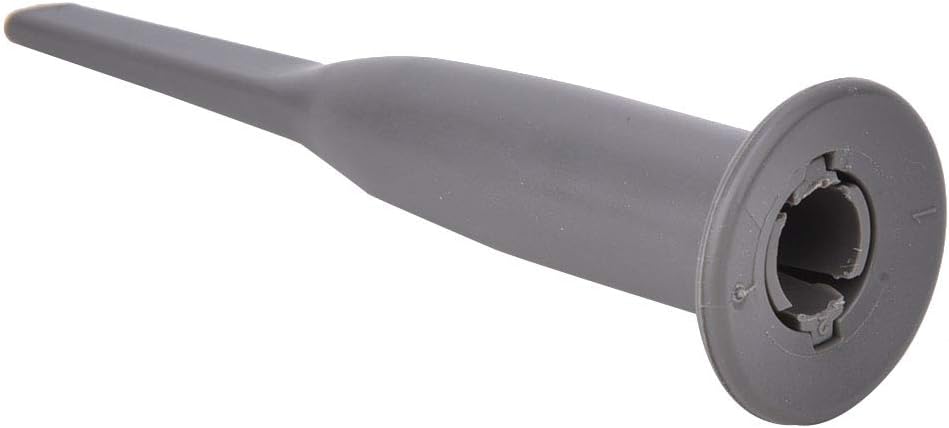 2Pcs Universal Protective Oscilloscope Probe Cap with Hook, Gray E3165