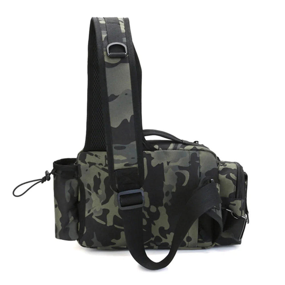 Water-resistant Fishing Sling Pack Waist Bag X275