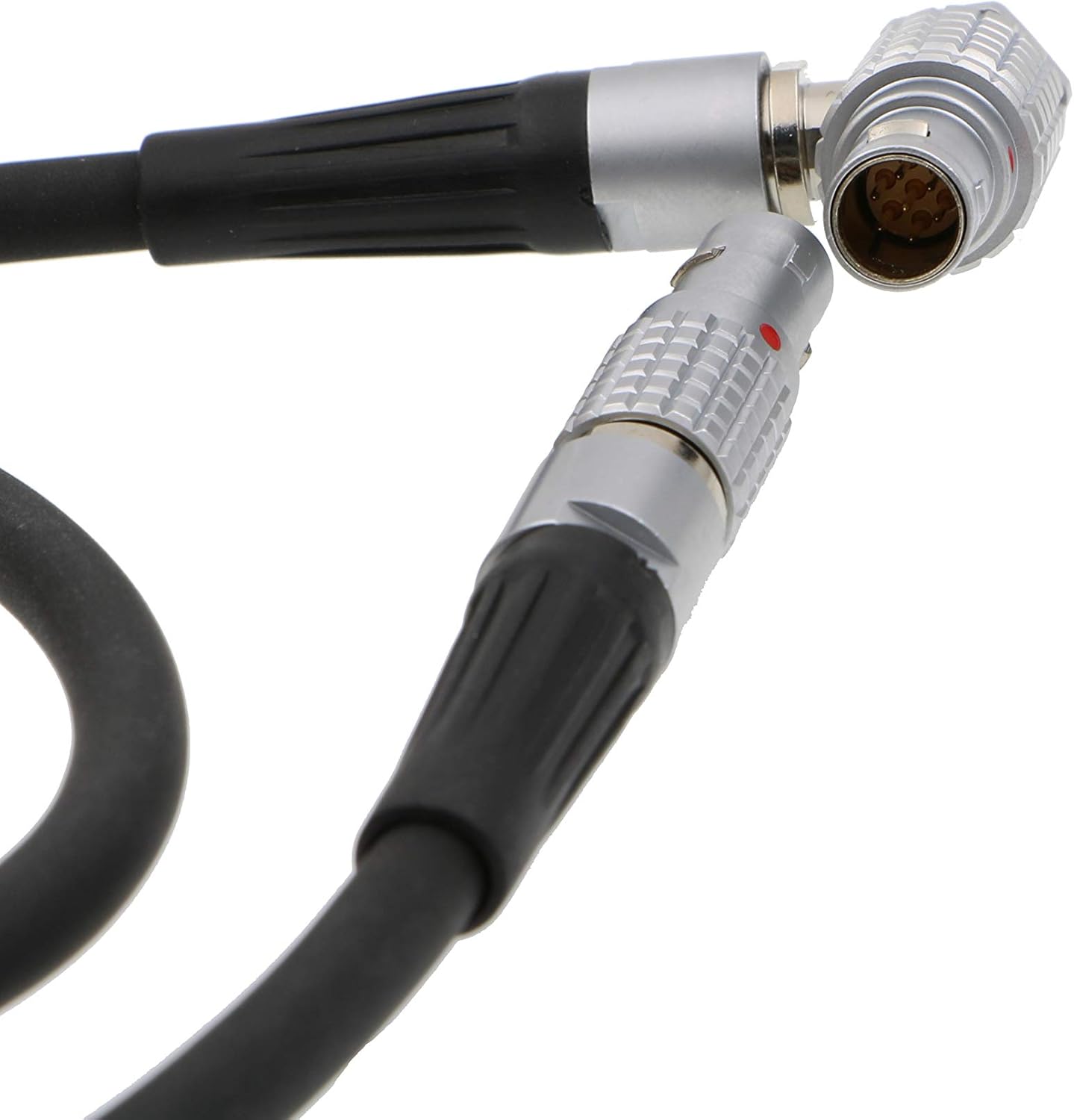7 Pin to 7 Pin Male Motor Connection Cable Right Angle to Straight 60CM Pack of 2 Y81954