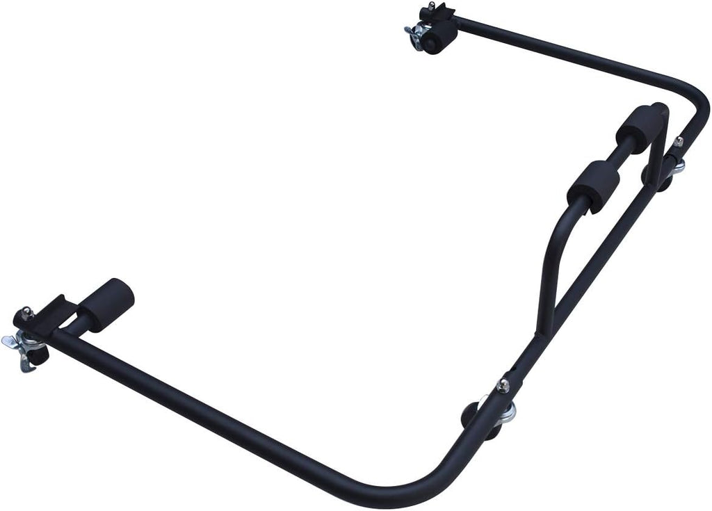 Hard Top Carrier Storage Cart Steel Rack Sliding W6685