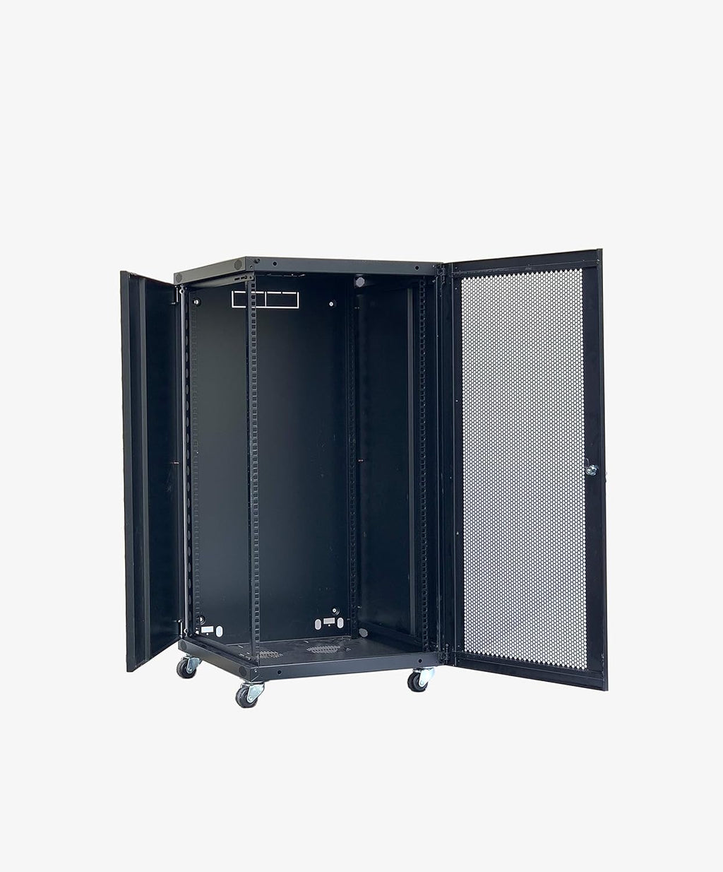 22U Wall Mount Network Server Cabinet Rack Enclosure with Ventilated Door Lock N662
