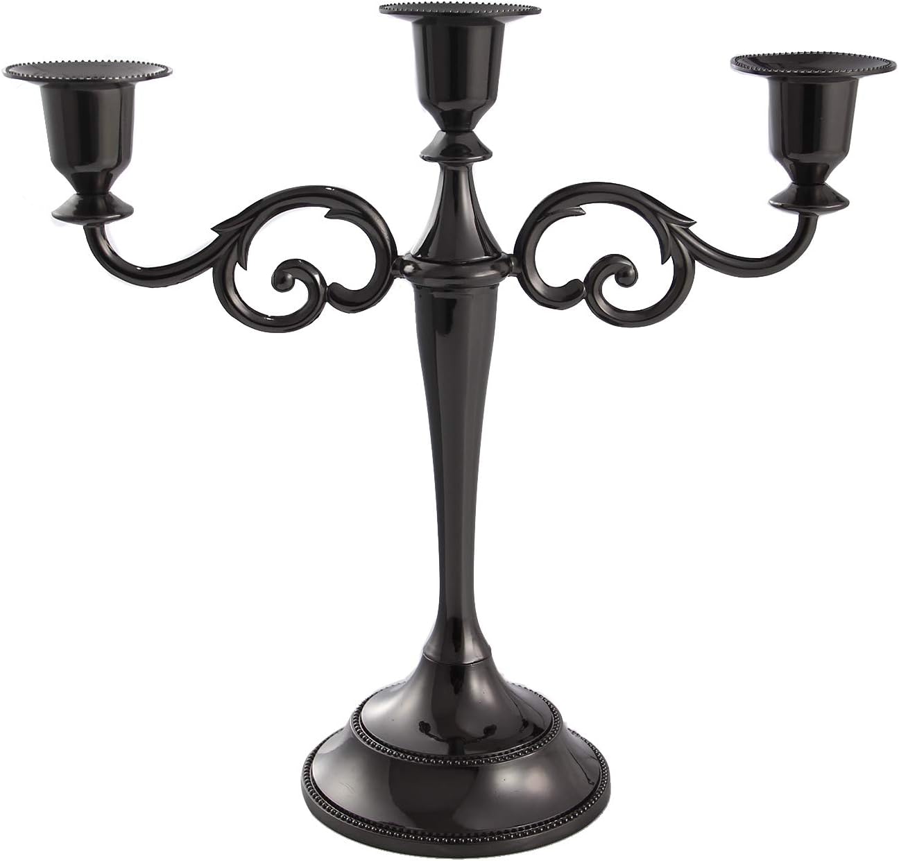 Black 5 Candle Candelabra 29 Inches Tall W33670