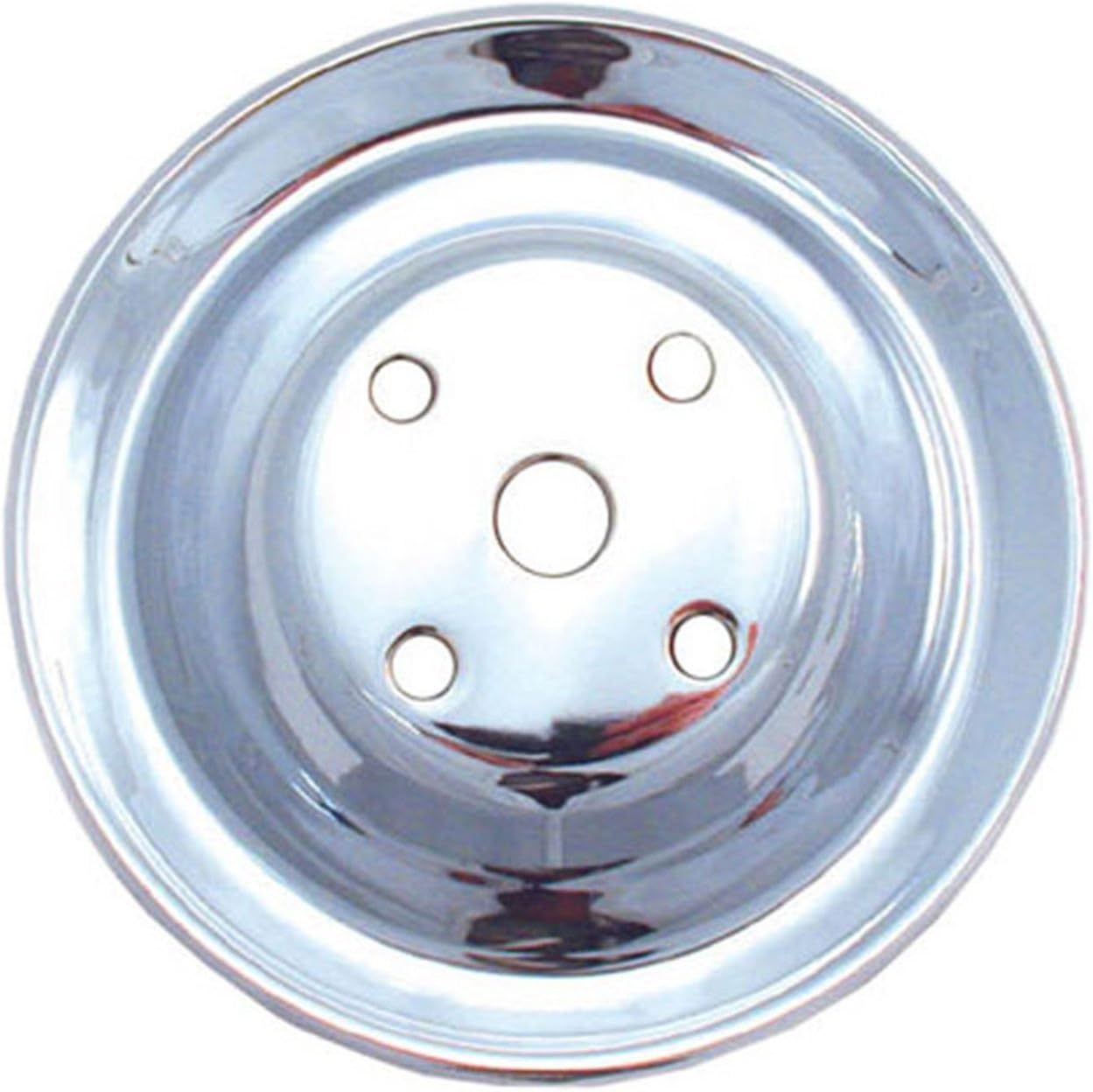 Chrome Plated Crankshaft Pulley Pack of 2 B773