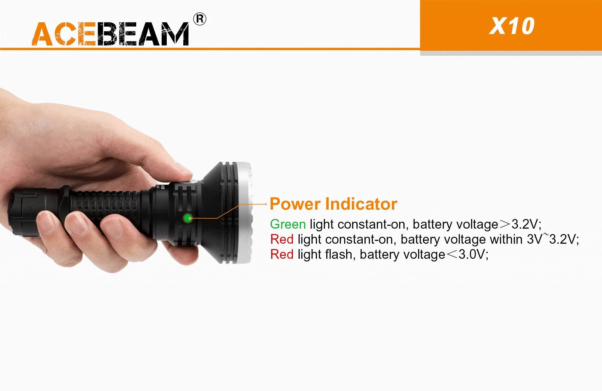 7000 Lumen Searchlight with USB-C Battery R8853