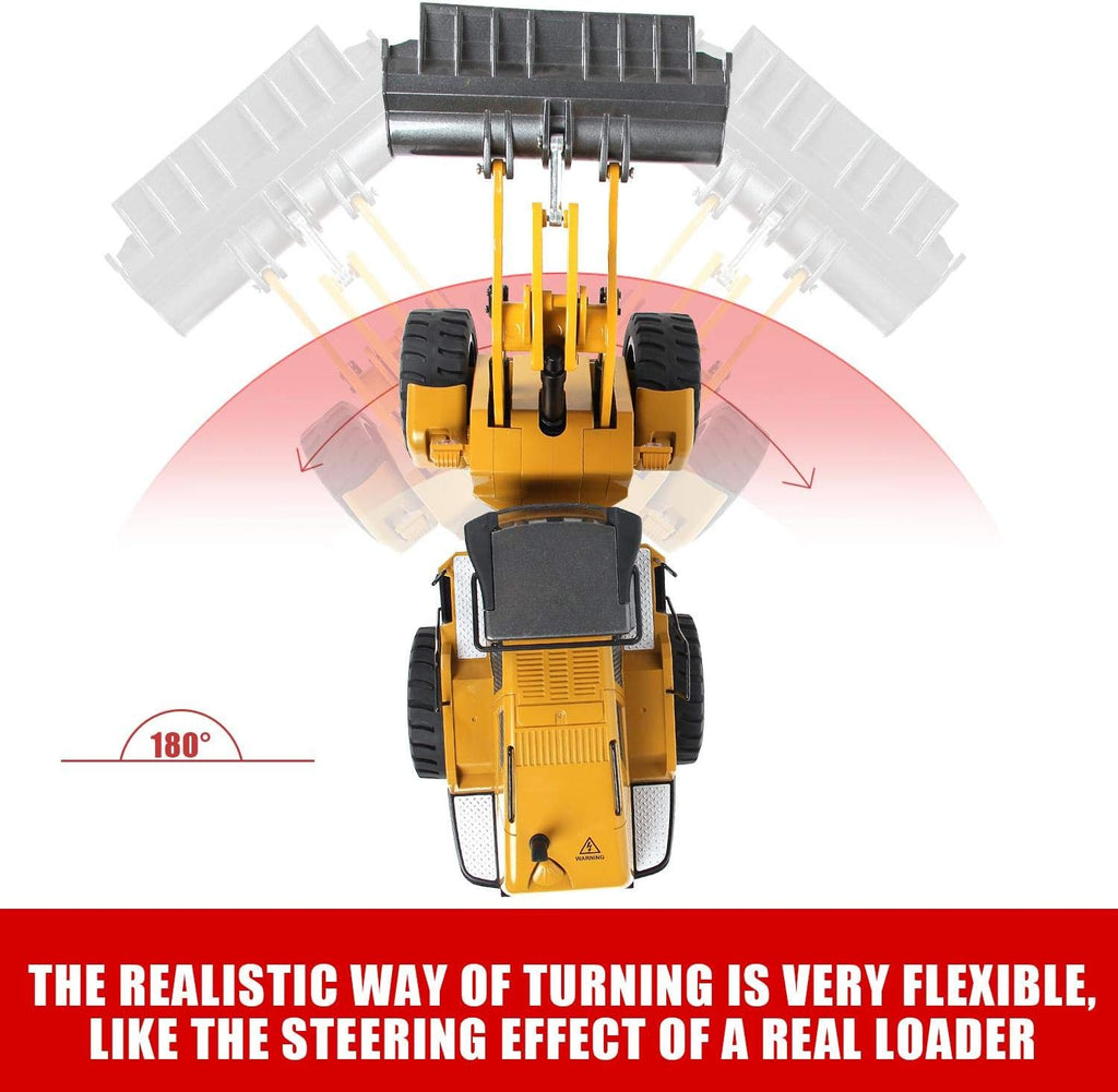 1:14 RC Bulldozer Construction Vehicle W991