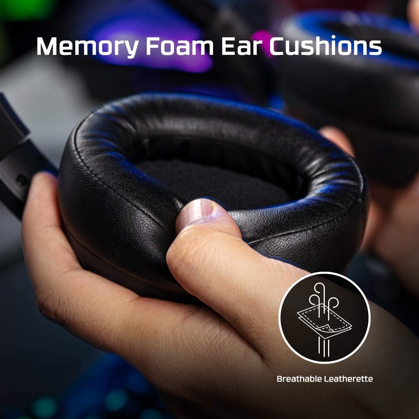 Wireless Gaming Headset with Detachable Microphone (Renewed) L284