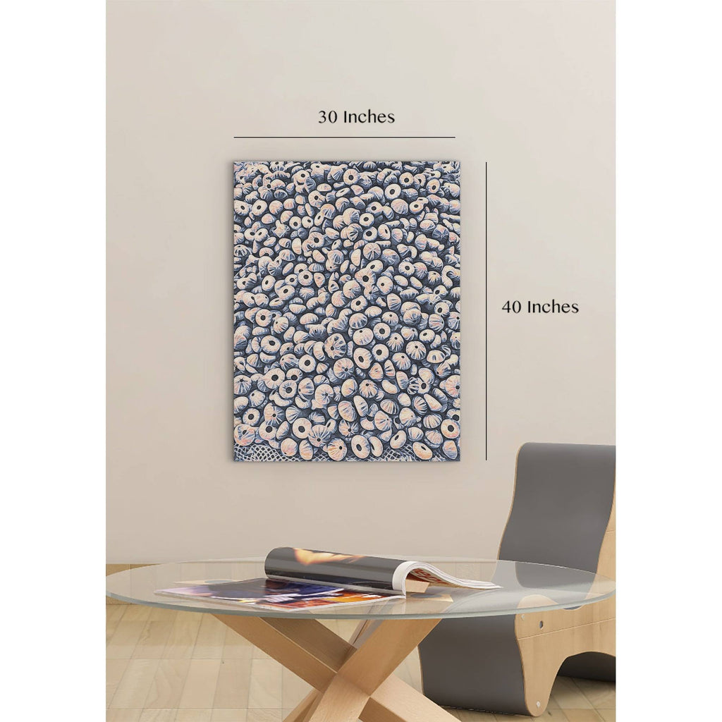 Multi-Color Stretched Canvas R3027