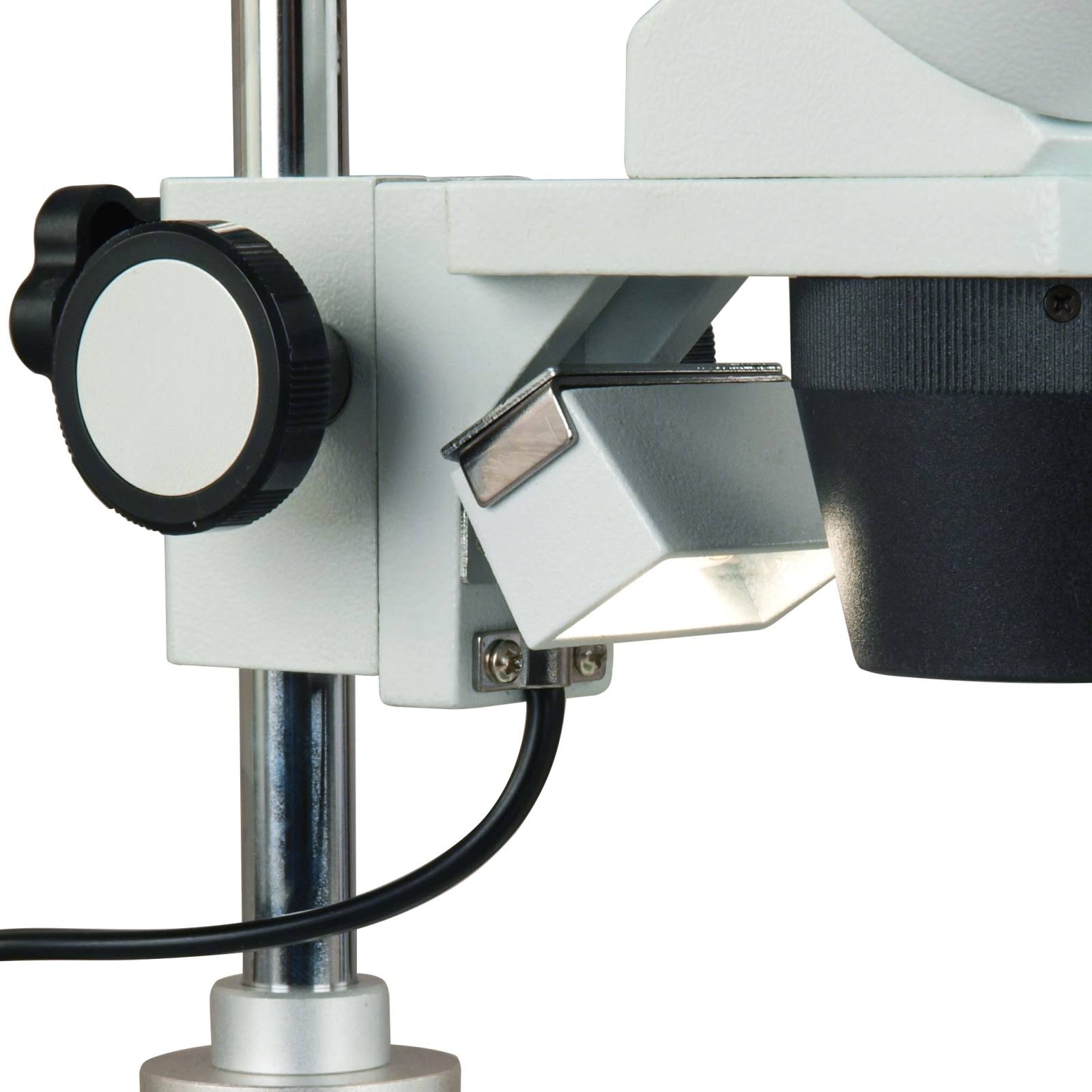 20X-40X-80X Binocular Stereo Microscope with Dual Lights and 3MP USB Camera M390