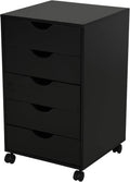 5 Drawer File Cabinet with Wheels W29020