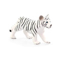 White Tiger Cub Standing Animal Figure N835